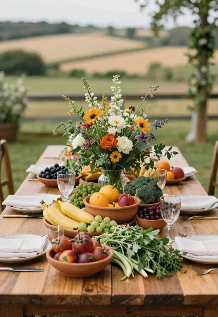 14 Couples Table Wedding Ideas With Intimate Charm 50 14 Couples Table Wedding Ideas With Intimate Charm - 10. Farm-to-Table Freshness 1