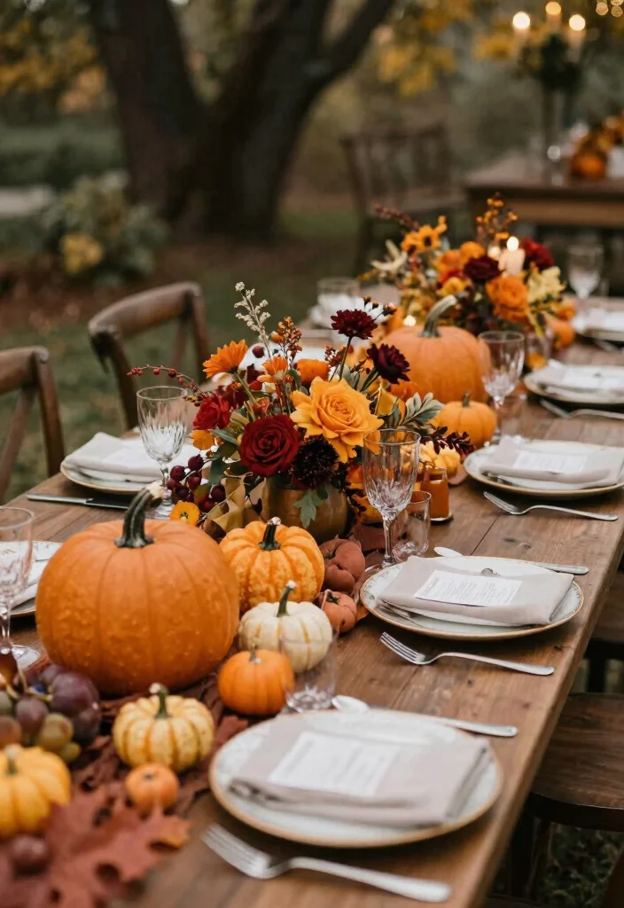 14 Couples Table Wedding Ideas With Intimate Charm 63 14 Couples Table Wedding Ideas With Intimate Charm - 13. Seasonal Table Decor 1