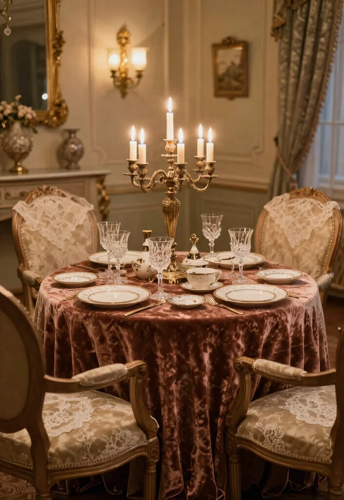 14 Couples Table Wedding Ideas With Intimate Charm 14 14 Couples Table Wedding Ideas With Intimate Charm - 4. Vintage Glam with Antique Finds 1