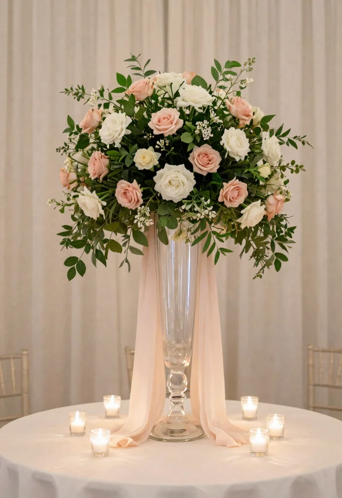 14 Round Wedding Table Decorations Simple Ideas That Shine - 2. Elegant Floral Arrangements 1