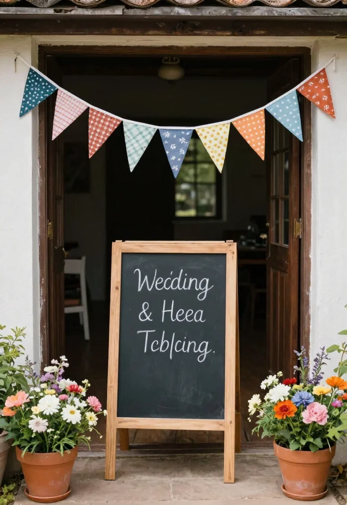 14 Wedding Door Decorations Ideas That Wow From the Start 63 14 Wedding Door Decorations Ideas That Wow From the Start - 13. Reusable Décor Elements 1