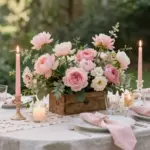 15 Blush Pink Wedding Centerpieces Ideas With Soft Romance