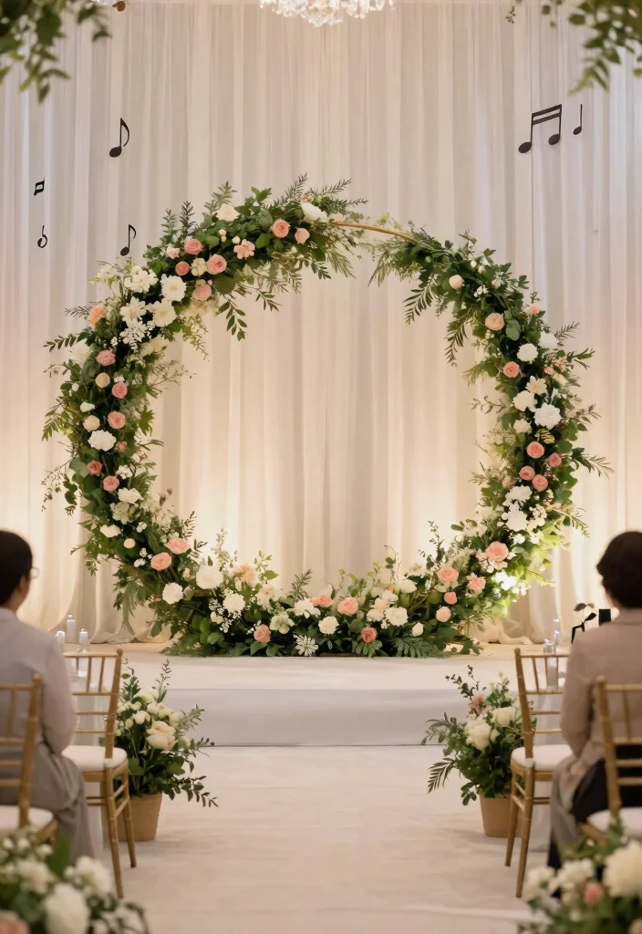 15 Circle Wedding Backdrop Ideas With Modern Romance - Conclusion 1