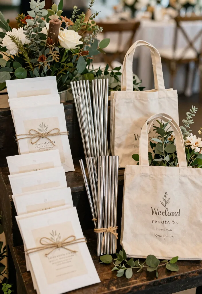 15 Indoor Wedding Decorations 2026 Trending Ideas That Transform Any Venue - 12. Sustainable Favors 1