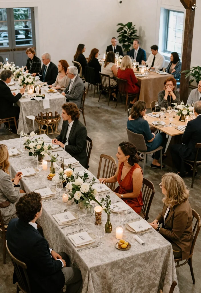 15 Indoor Wedding Decorations 2026 Trending Ideas That Transform Any Venue - 14. Unique Table Shapes 1