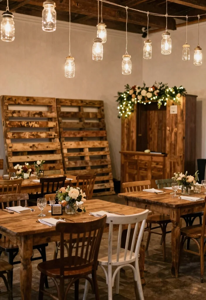 15 Indoor Wedding Decorations 2026 Trending Ideas That Transform Any Venue - 2. Upcycled Decor 1
