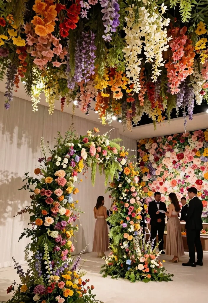 15 Indoor Wedding Decorations 2026 Trending Ideas That Transform Any Venue - 5. Floral Installations 1