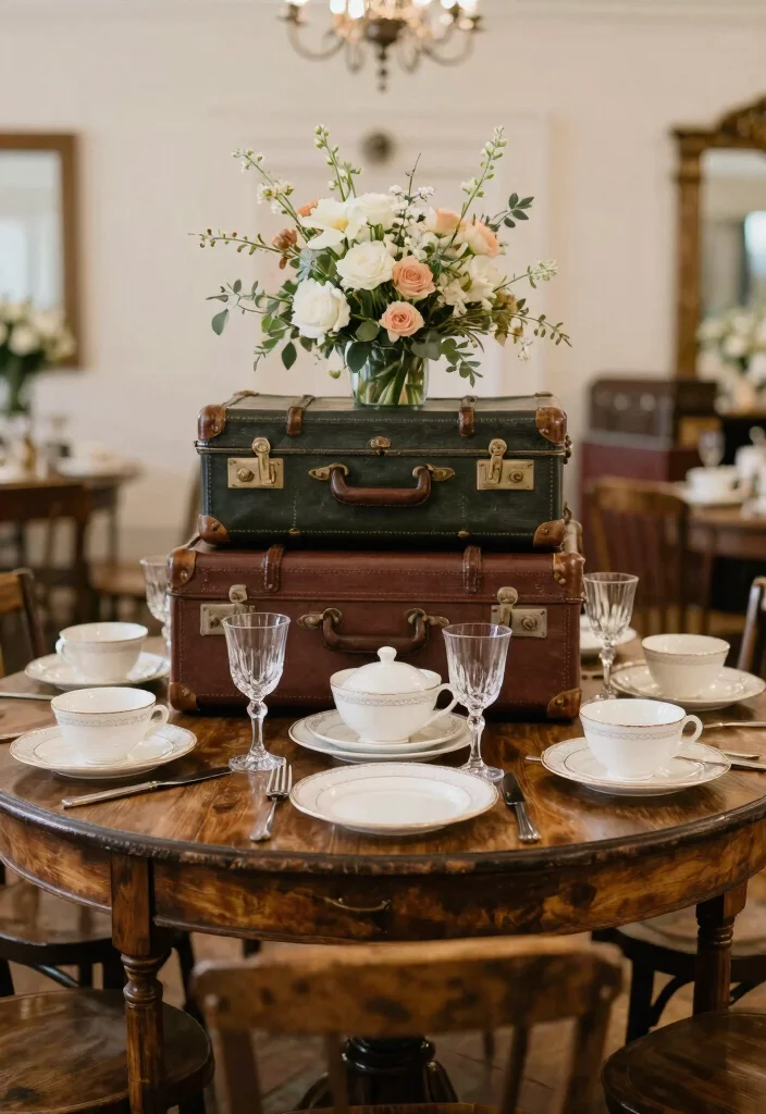 15 Indoor Wedding Decorations 2026 Trending Ideas That Transform Any Venue - 9. Vintage-Inspired Decor 1