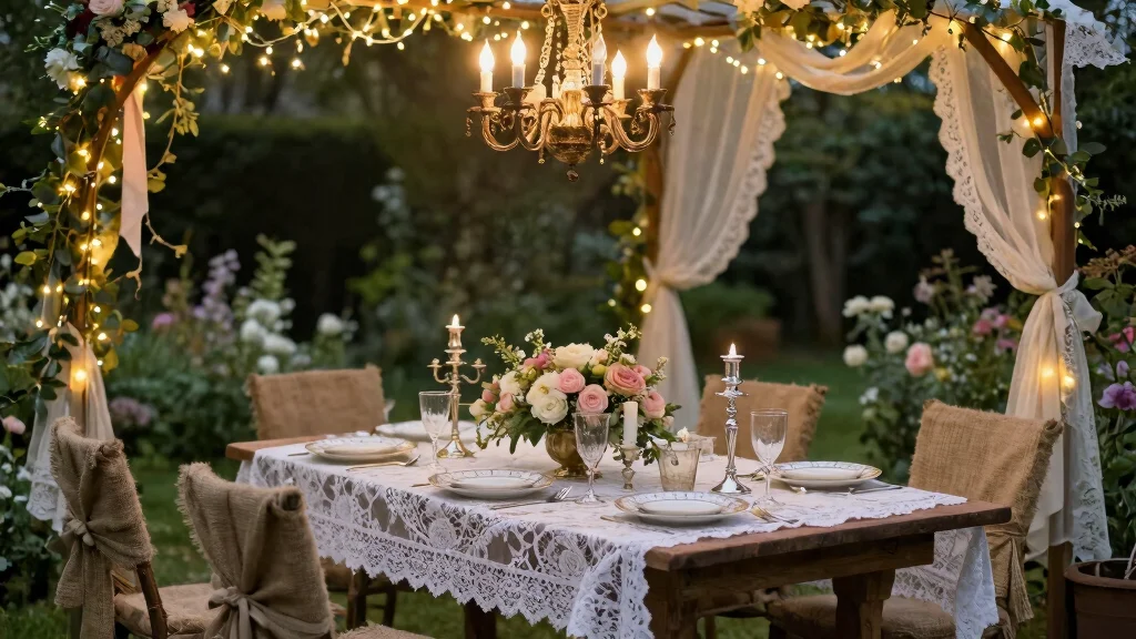 15 Romantic Vintage Wedding Decorations Ideas With Old World Glam