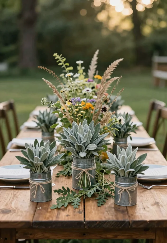 15 Sage Centerpieces Wedding Ideas With Earthy Elegance - 2. Simple Sage Bouquets 1