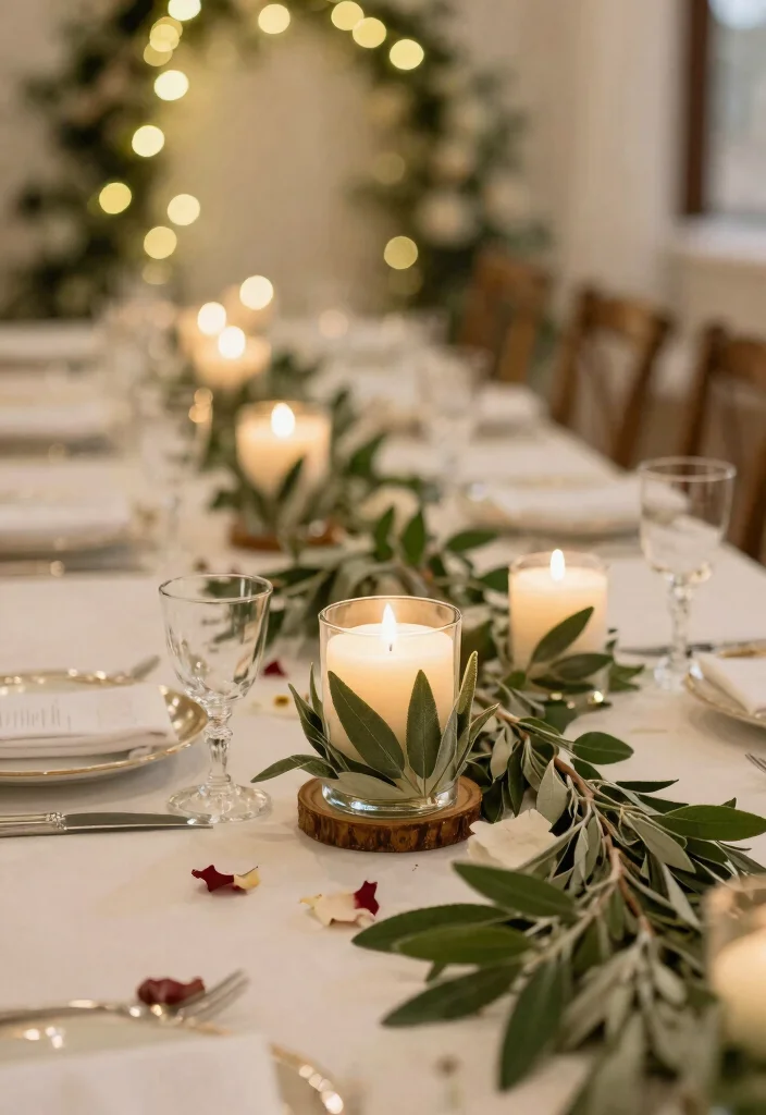 15 Sage Centerpieces Wedding Ideas With Earthy Elegance - 6. Sage-Infused Candles 1