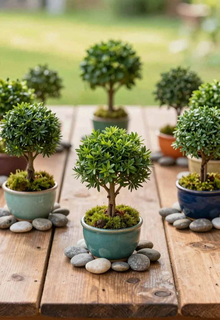 15 Tree Centerpieces Wedding Ideas With Natural Beauty 2 15 Tree Centerpieces Wedding Ideas With Natural Beauty - 2. Miniature Tree Arrangements 1