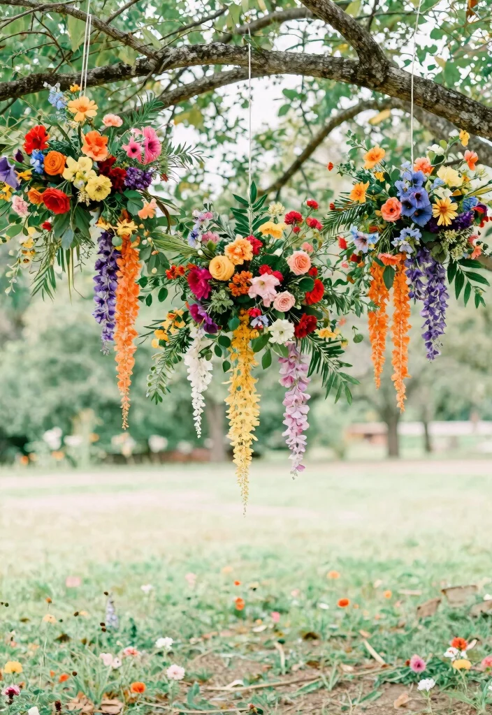 15 Tree Centerpieces Wedding Ideas With Natural Beauty 25 15 Tree Centerpieces Wedding Ideas With Natural Beauty - 5. Hanging Floral Tree Centerpieces 1