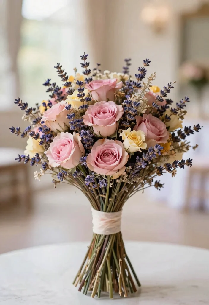 15 Wedding Decorations Flowers Ideas With Lush Blooms 1 15 Wedding Decorations Flowers Ideas With Lush Blooms - 1. Whimsical Dried Flower Bouquets 1