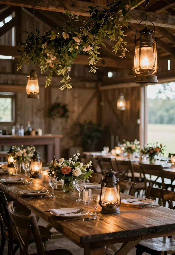 16 Barn Wedding Decorations 2026 Trending Ideas With Country Charm - 12. Vintage Lanterns 1