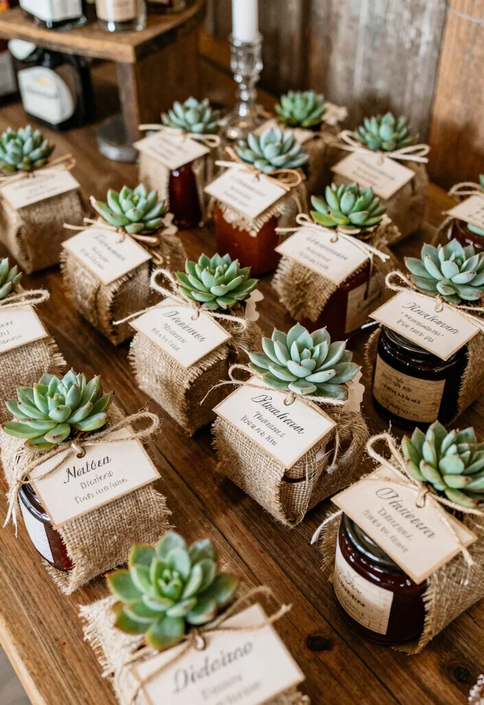 16 Barn Wedding Decorations 2026 Trending Ideas With Country Charm - 16. Customizable Favors 1