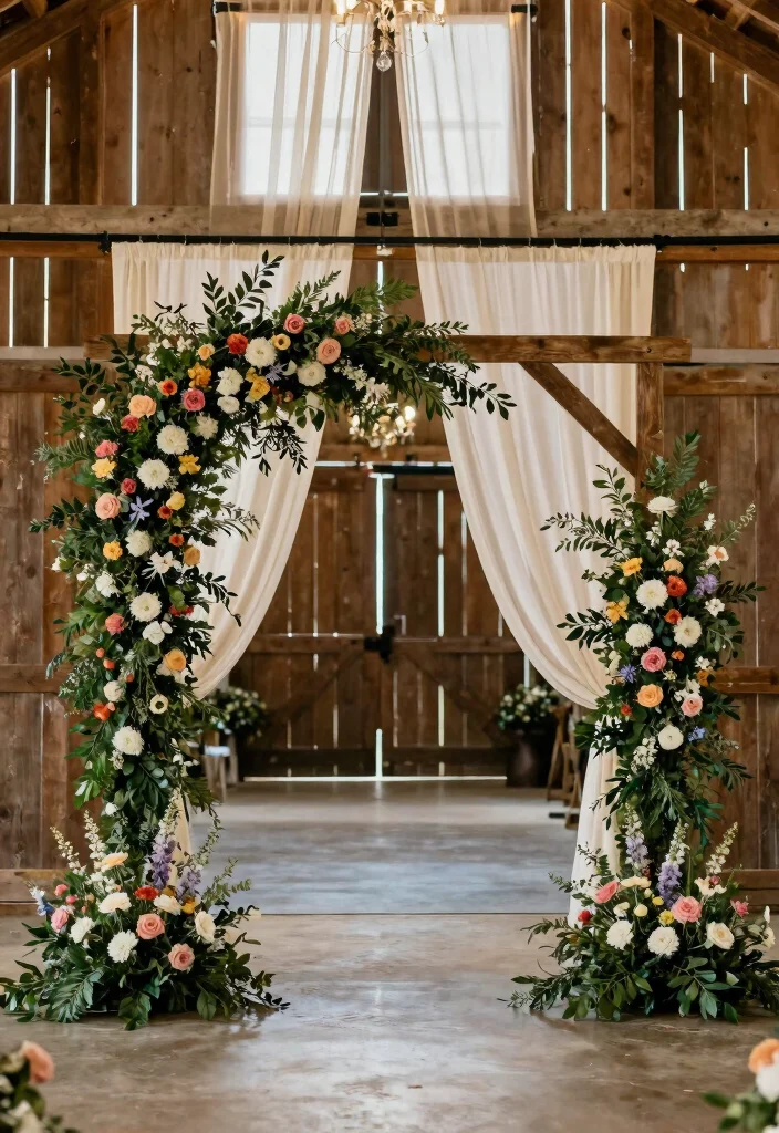 16 Barn Wedding Decorations 2026 Trending Ideas With Country Charm - 8. Ceremony Arches 1
