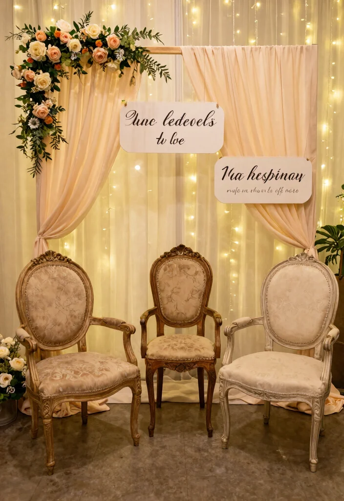 16 Beauty and the Beast Wedding Decorations Ideas With Fairytale Magic - 13. Enchanted Seating Arrangements 1
