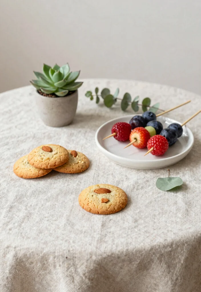 16 Dessert Table Wedding Ideas That Look Deliciously Chic 1 16 Dessert Table Wedding Ideas That Look Deliciously Chic - 1. Minimalistic Vegan Treats 1