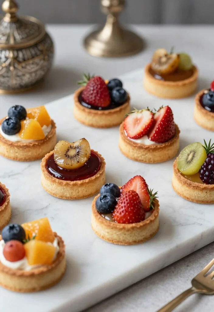 16 Dessert Table Wedding Ideas That Look Deliciously Chic 52 16 Dessert Table Wedding Ideas That Look Deliciously Chic - 12. Elegant Tarts and Pies 1