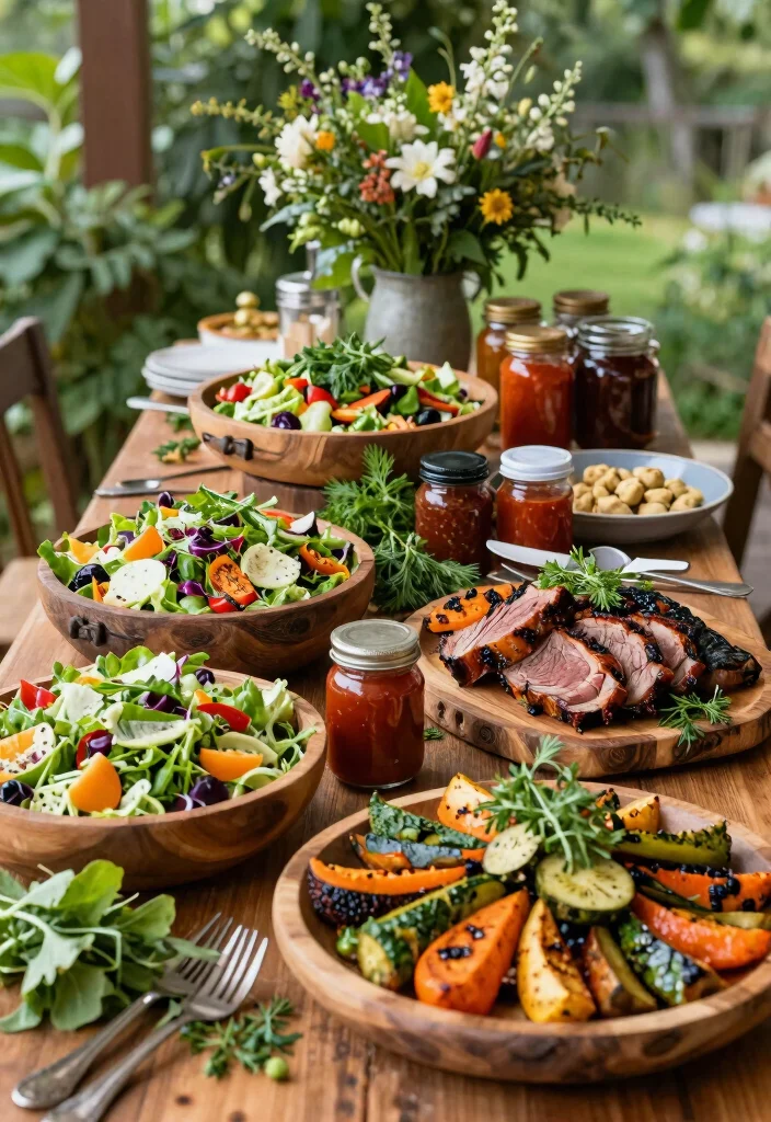 16 Farm Table Wedding Ideas With Rustic Romance 26 16 Farm Table Wedding Ideas With Rustic Romance - 6. Farm-Fresh Catering 1