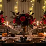 16 Halloween Wedding Centerpieces Ideas With Spooky Chic Style