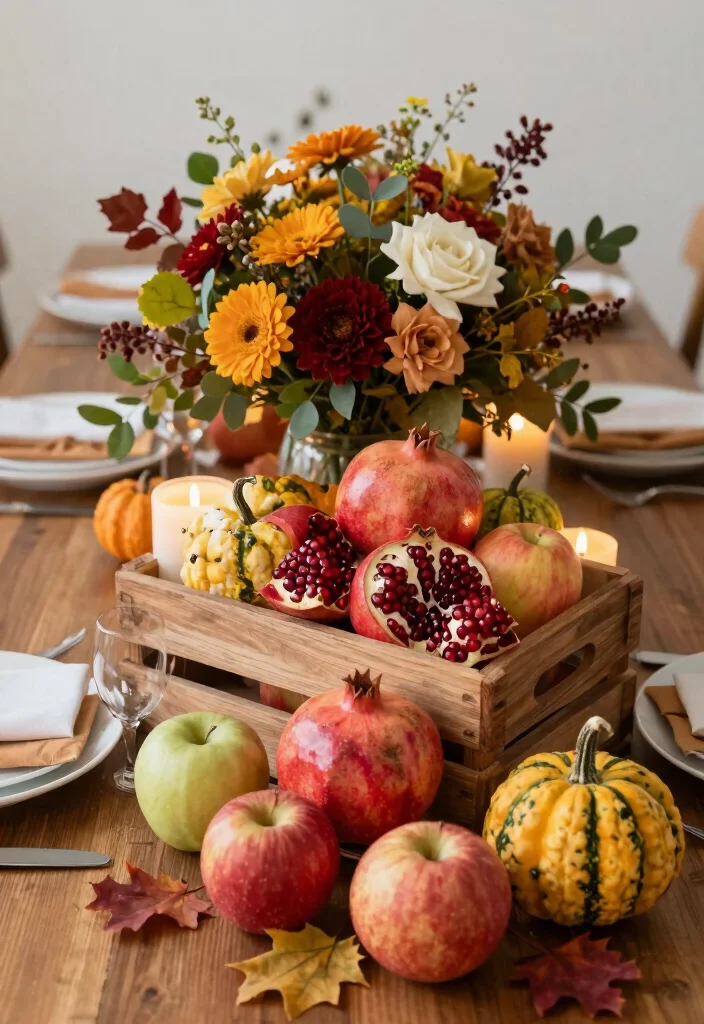 16 Halloween Wedding Centerpieces Ideas With Spooky Chic Style 28 16 Halloween Wedding Centerpieces Ideas With Spooky Chic Style - 8. Autumn Harvest Elements 1