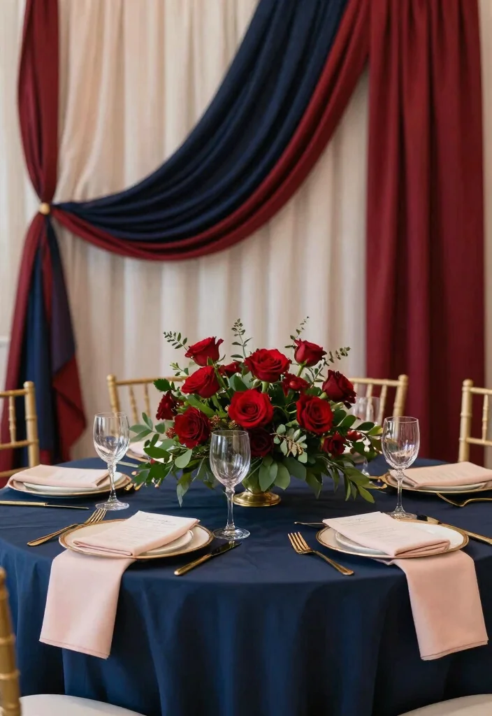 16 Royal Wedding Theme Decorations Ideas With Majestic Elegance - 4. Regal Color Palettes 1