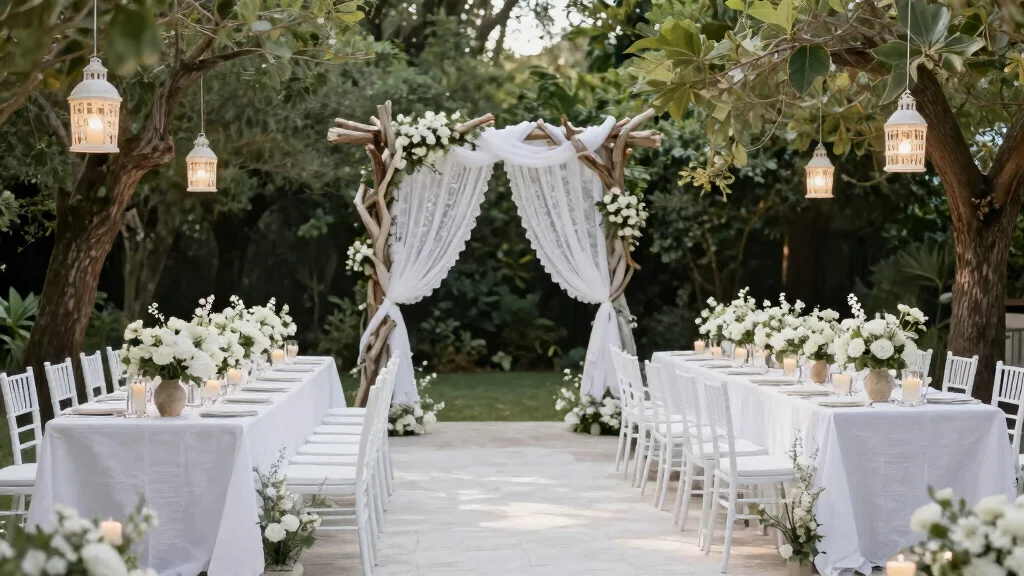 16 Wedding Decorations White Ideas With Timeless Beauty