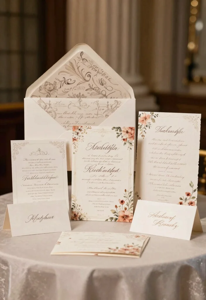 16 Wedding Stage Decorations Elegant Classy Ideas That Impress 54 16 Wedding Stage Decorations Elegant Classy Ideas That Impress - 14. Vintage-Inspired Stationery 1