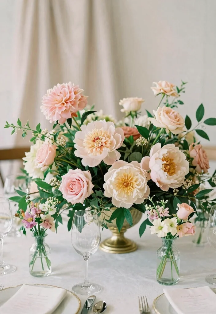 16 Wedding Table Decorations Elegant Ideas That Feel Luxe - 1. Lush Floral Centerpieces 1