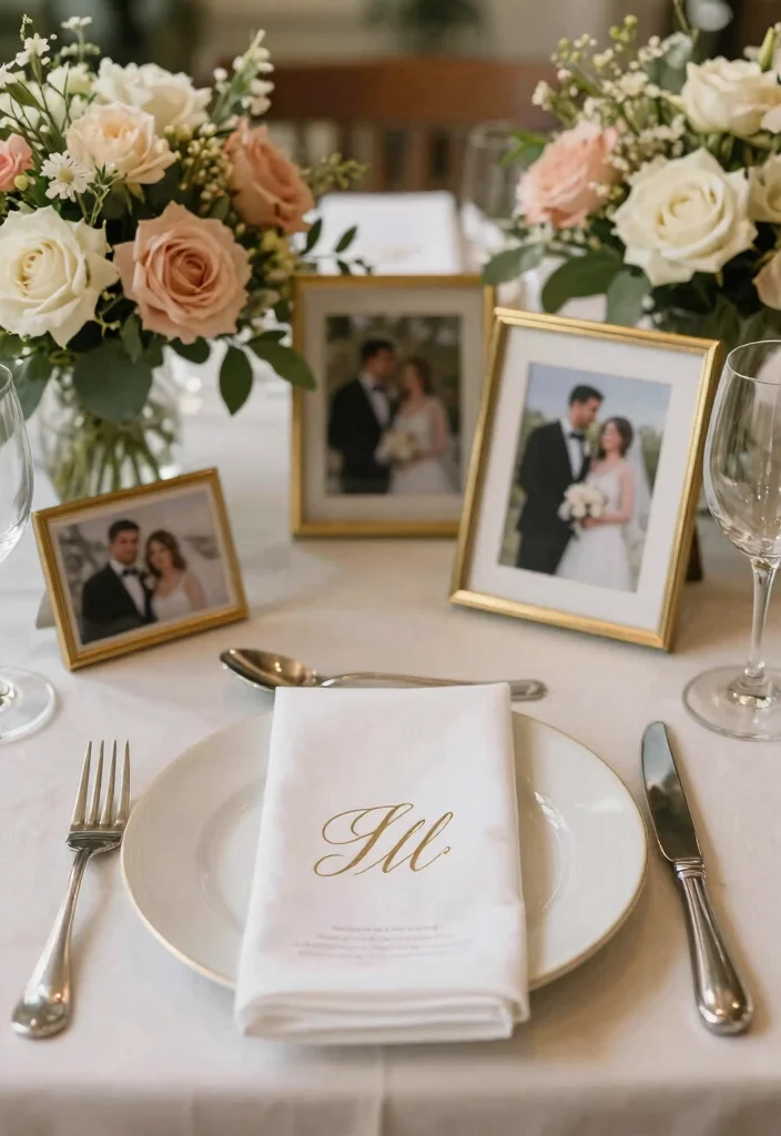 16 Wedding Table Decorations Elegant Ideas That Feel Luxe - 15. Personal Touches 1