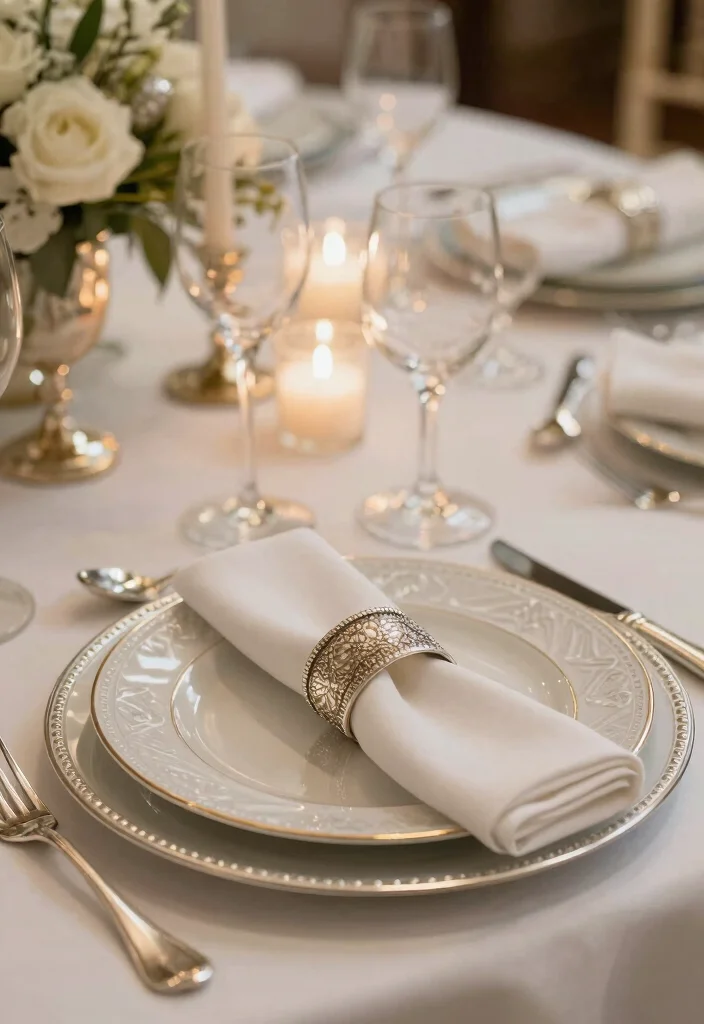16 Wedding Table Decorations Elegant Ideas That Feel Luxe - 16. Luxurious Finishing Touches 1