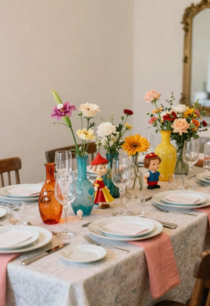 16 Wedding Table Design Ideas That Look Elegant - 9. Whimsical Touches 1