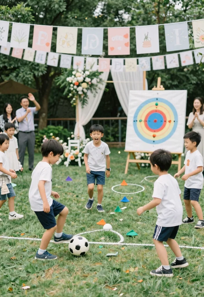 16 Wedding Table Games Ideas Guests Will Love - 13. Mini Sports Games 1