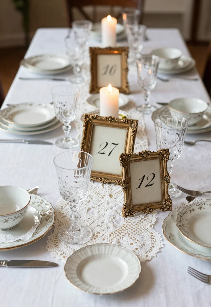 17 Beige Wedding Table Ideas With Warm Neutral Beauty 32 17 Beige Wedding Table Ideas With Warm Neutral Beauty - 12. Incorporating Vintage Elements 1