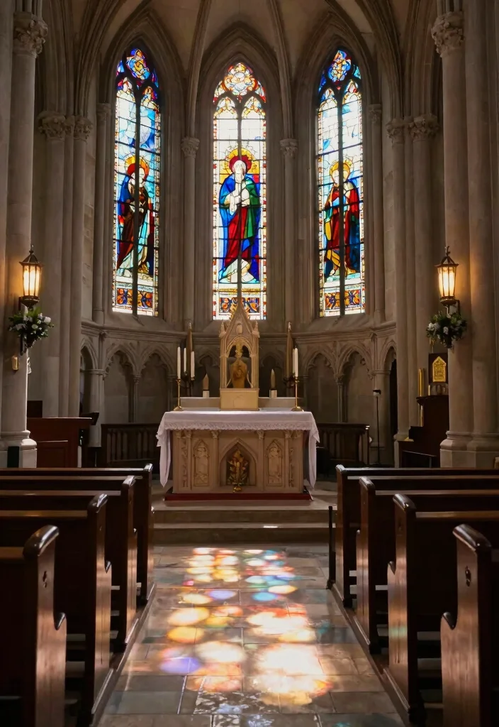 17 Church Wedding Decorations Aisle Altars Ideas With Grace - 7. Natural Lighting 1