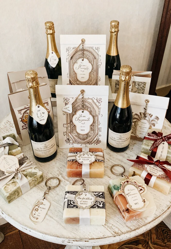 17 Vintage Wedding Decorations 1920s Ideas With Gatsby Vibes - 11. Unique Guest Favors 1