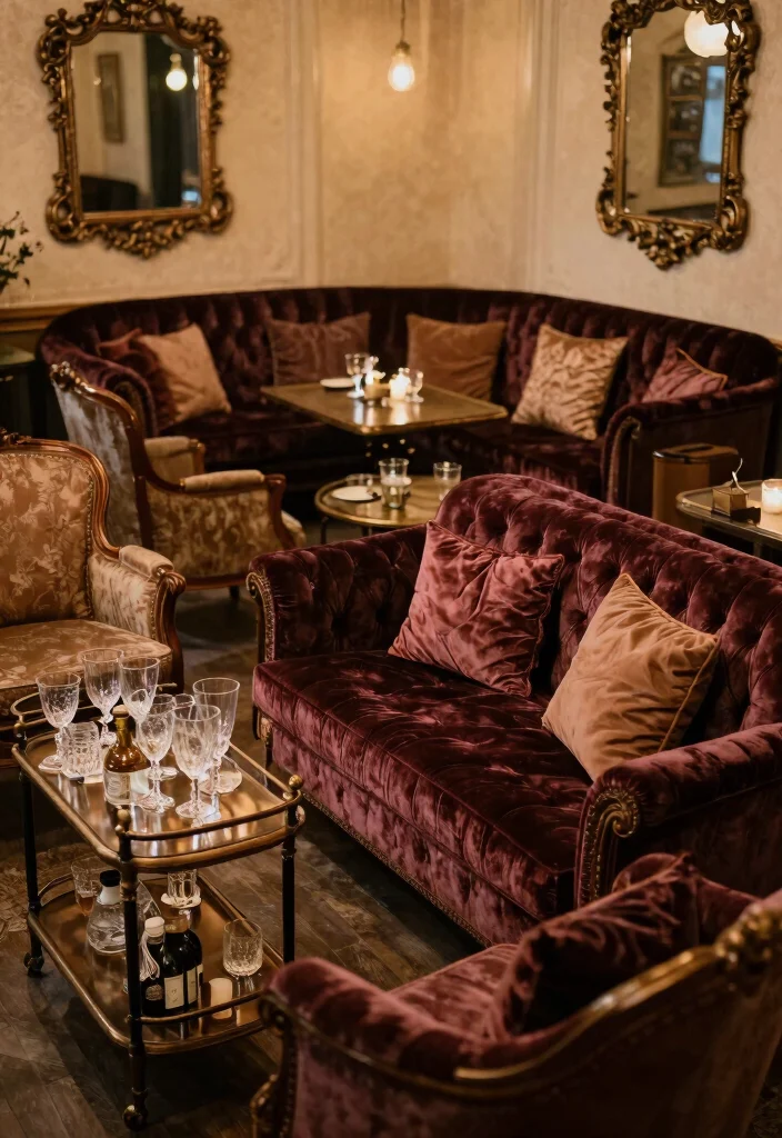 17 Vintage Wedding Decorations 1920s Ideas With Gatsby Vibes - 4. Vintage Furniture Rentals 1