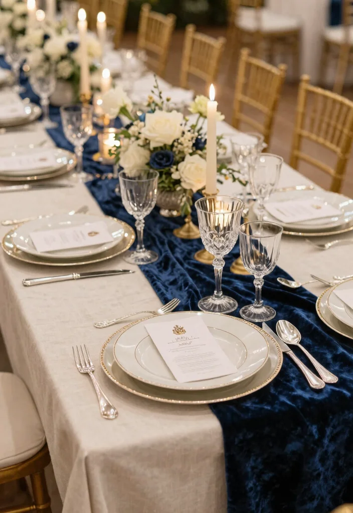 17 Vintage Wedding Decorations 1920s Ideas With Gatsby Vibes - 5. Elegant Table Settings 1