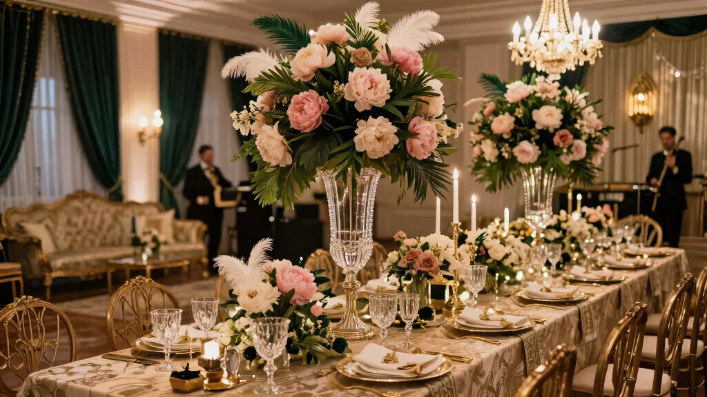 17 Vintage Wedding Decorations 1920s Ideas With Gatsby Vibes