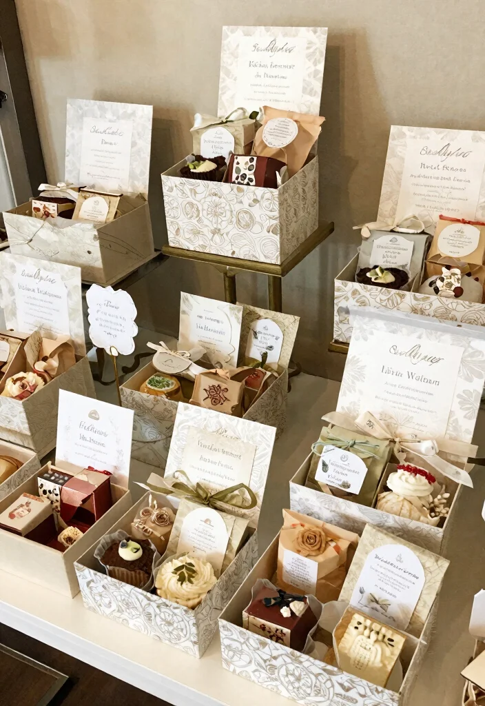 17 Wedding Hall Decorations Indian Ideas With Regal Detail - 12. Themed Favors 1