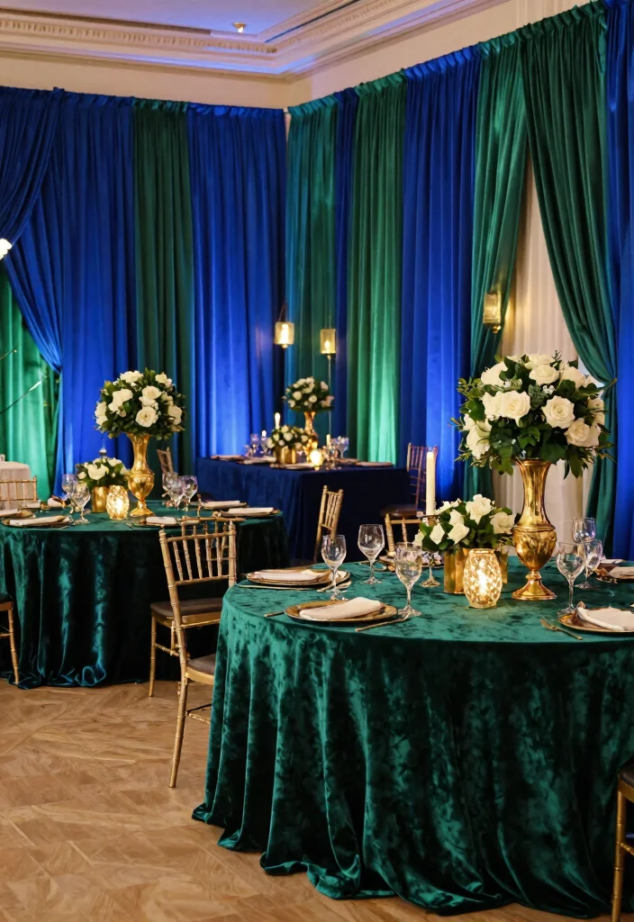 17 Wedding Hall Decorations Indian Ideas With Regal Detail - 2. Regal Color Palette 1