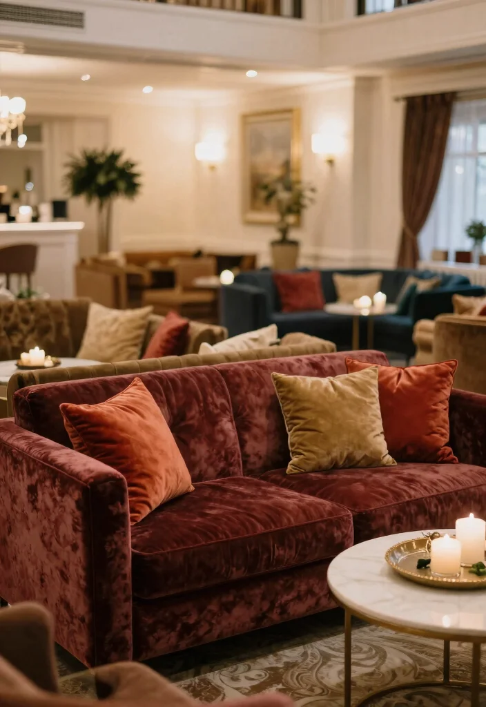 17 Wedding Hall Decorations Indian Ideas With Regal Detail - 8. Luxurious Lounge Areas 1