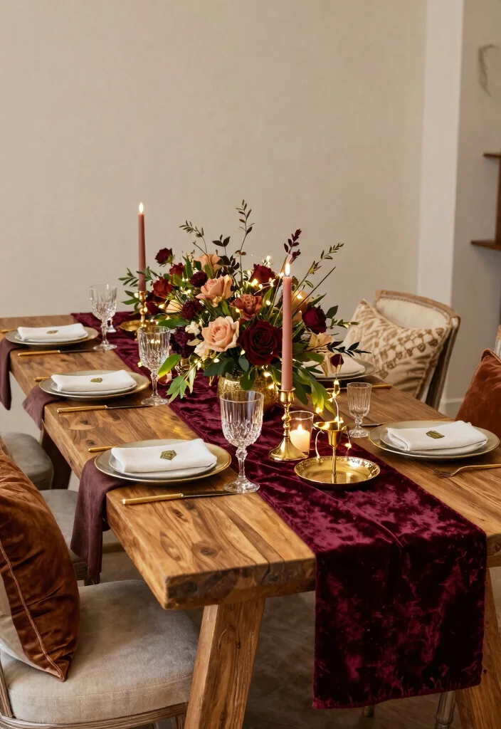 17 Wedding Reception Head Table Ideas That Stand Out - 5. Rustic Luxurious 1